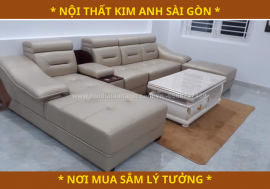 Ghế sofa da cao cấp giá rẻ tại Bình Thạnh TPHCM