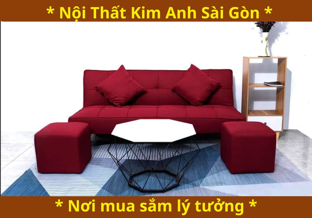 Sofa giường đa năng thiết kế nhỏ gọn giá rẻ 