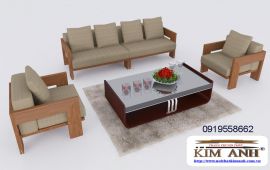 Lựa chọn kích thước ghế sofa gỗ chung cư sao cho lý tưởng?