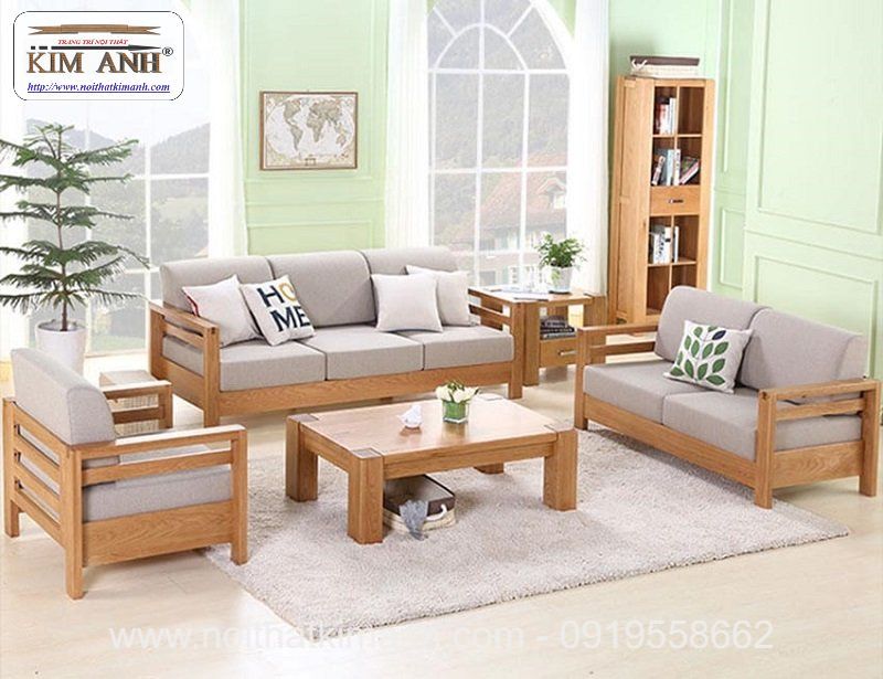 Top 50 mẫu bàn ghế phòng khách bằng gỗ đẹp nhất