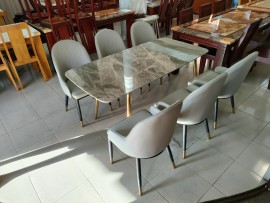 Bộ bàn ăn 6 ghế giá rẻ, hiện đại tại Gò Vấp TP.HCM