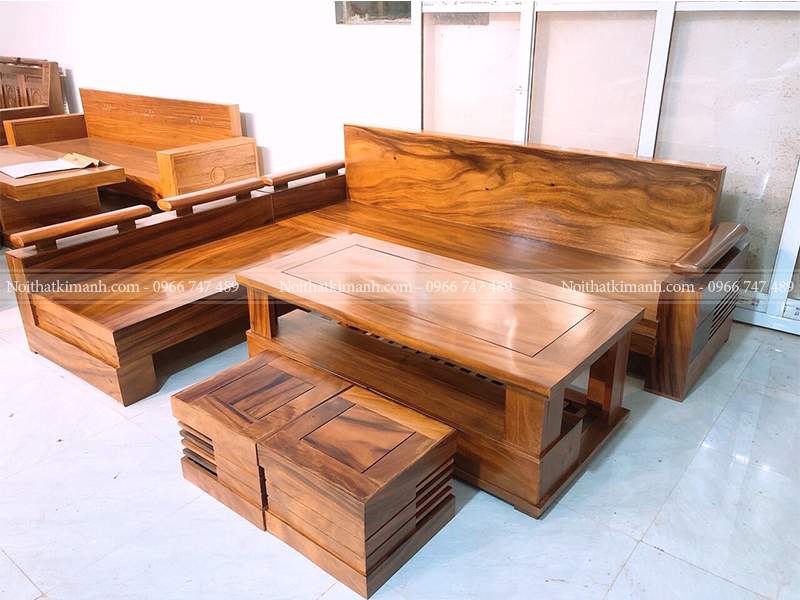 500+ mẫu bàn ghế, sofa gỗ phòng khách phù hợp mọi không gian tại Dĩ An
