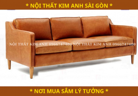 Ghế sofa băng da