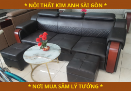 Ghế sofa da cao cấp giá rẻ tại Hóc Môn 