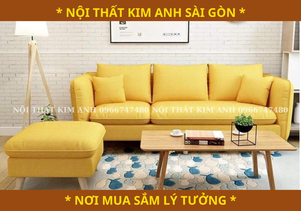 Ghế sofa phòng khách kích thước nhỏ giá rẻ TPHCM: \
