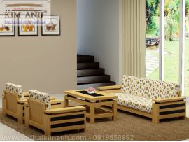 Sofa gỗ sồi